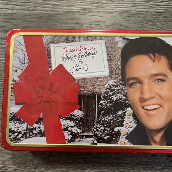 🆓FREE with PURCHASE🆓 1999 Elvis Presley Russell Stover Collectible Tin - Picture 5 of 7